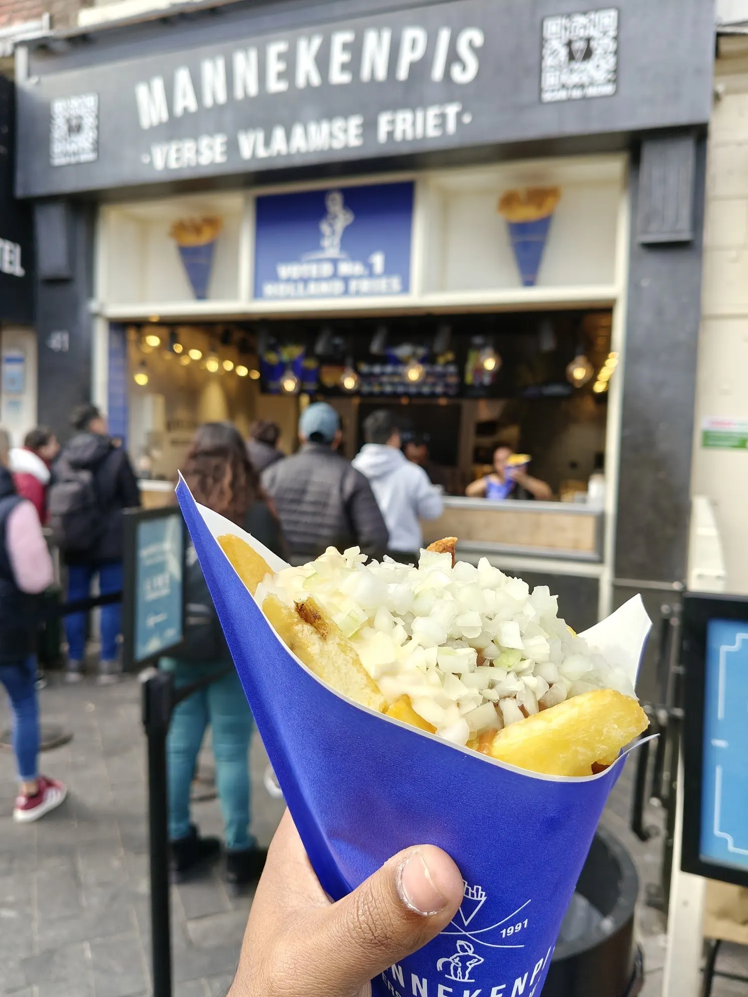 I am not a Fries fan, but these Fries were damn good!