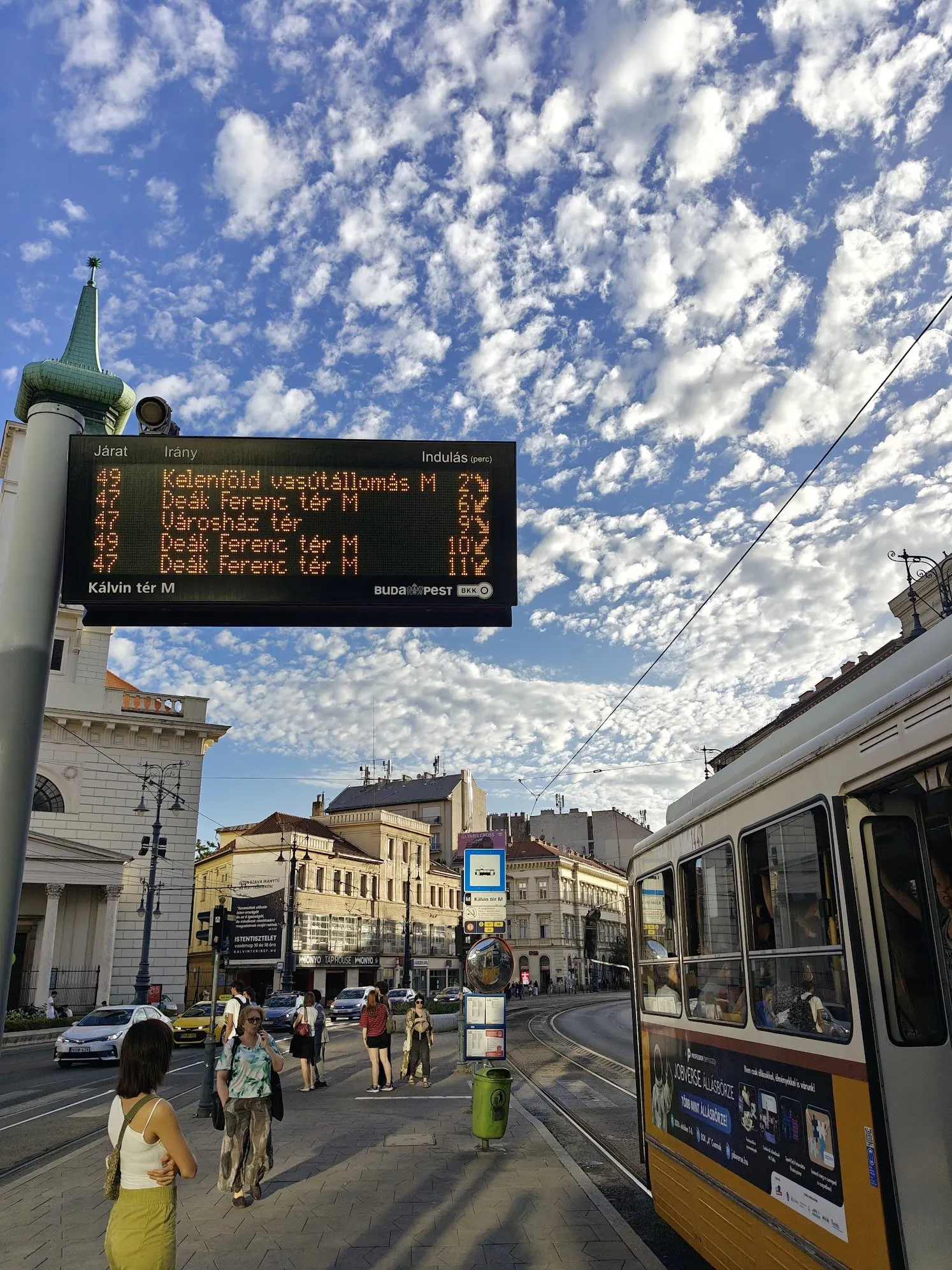 Tram Stations in Budapest