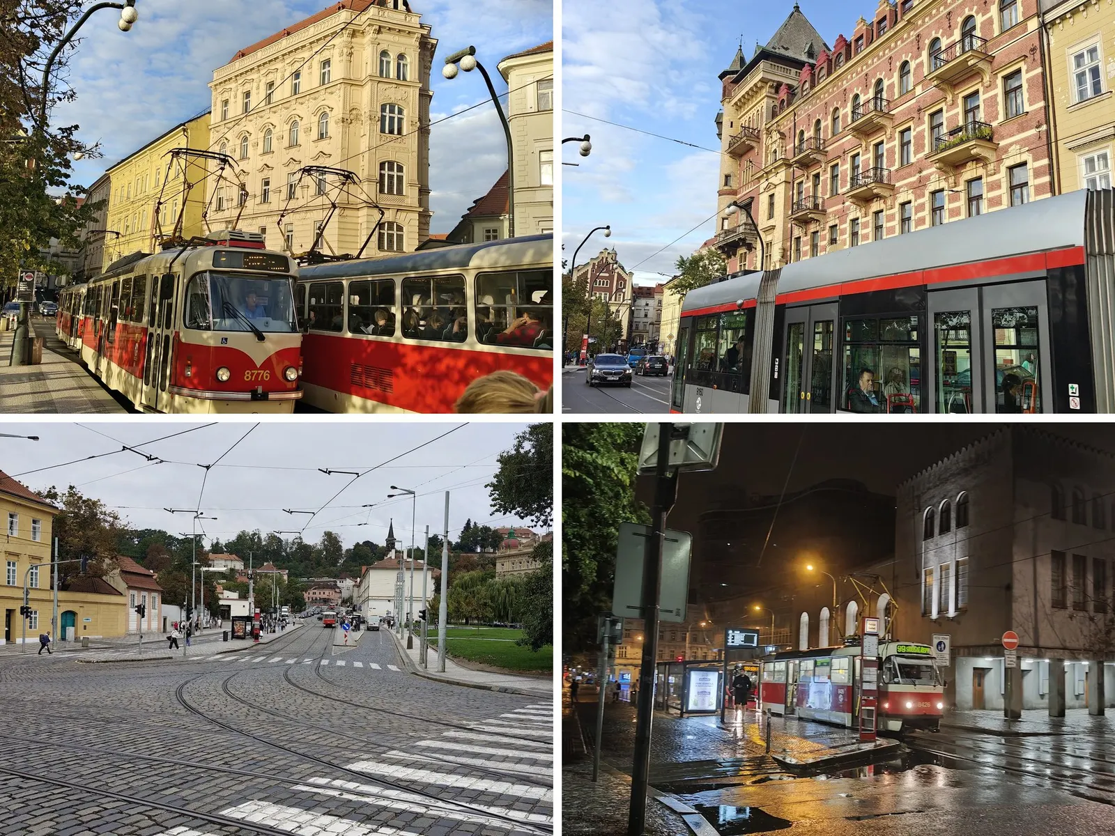 Prague has an amazing network of Trams!